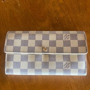 Louis Vuitton Damier Azur Wallet